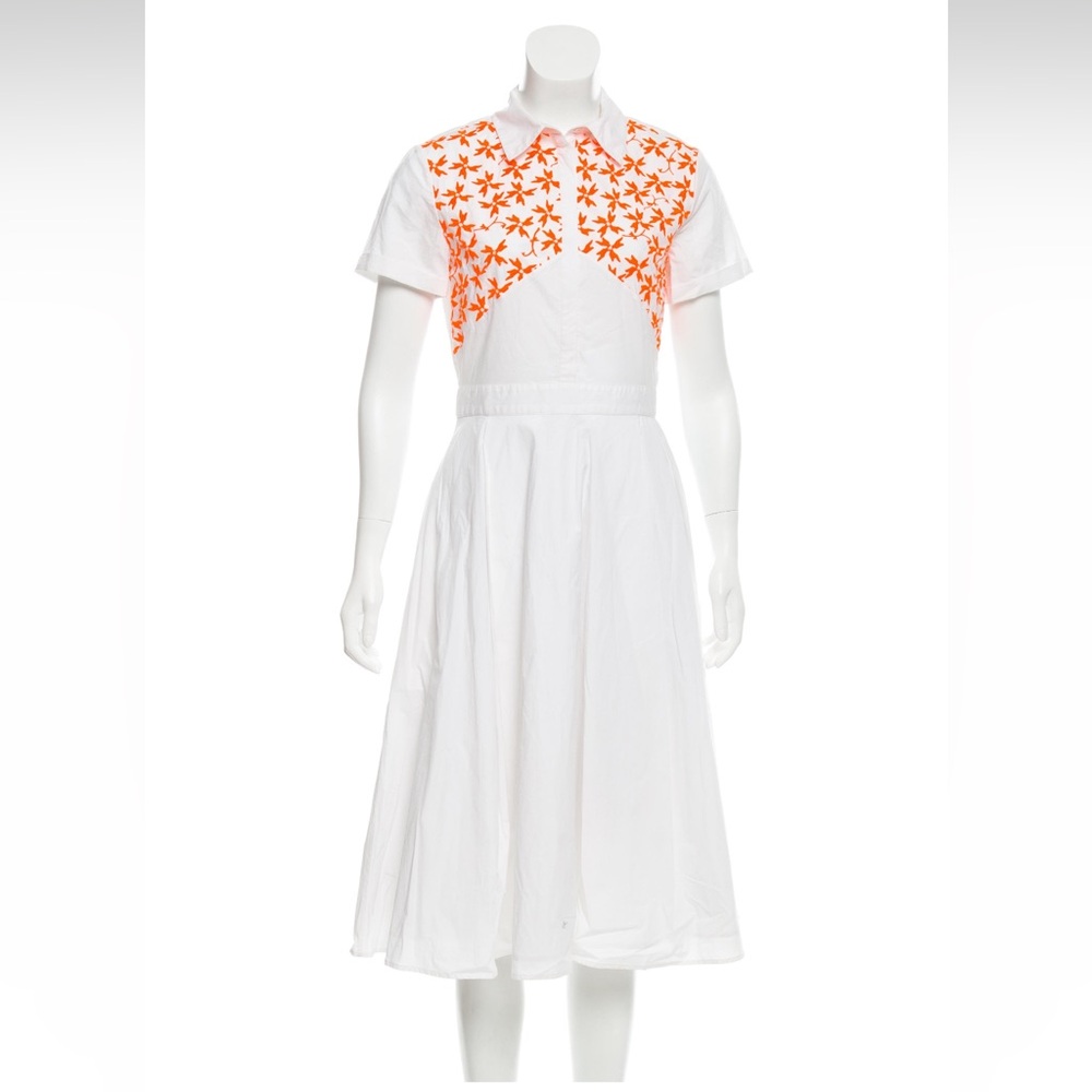 Tanya Taylor: Embroidered Midi Dress